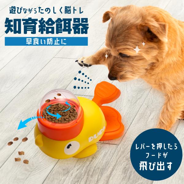 ワンちゃんの、こんあお悩みはありませんか？「餌の早食いで消化不良」「運動不足」「今のおもちゃに飽きてしまった」「留守番中のストレスが心配」そんな悩みを解決できる、楽しく遊べて知育もできる知育給餌器が登場。遊びを通してワンちゃんの 脳を刺激 ...