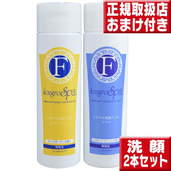 コズグロスパ ミネラルフェイシャルジェル２００ml×２本 初回限定お試し 送料無料