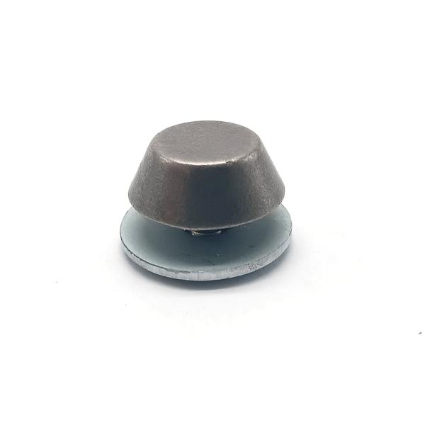 ■サイズ直径14mm　足の長さ3mm■素材鉄■入数2個