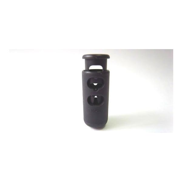 ■メーカー：　NIFCO ニフコ■素材：　プラスチック■種類：　コードストッパー■サイズ：　サイズガイド参照(商品説明下に記載)■色：　黒■穴の直径：　約5mm■適するコードの直径：　約5mm前後■『まとめ買い20% OFF!!』100個一...