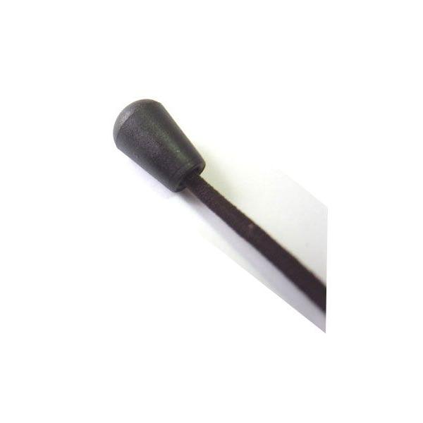 ■メーカー：　NIFCO ニフコ■素材：　プラスチック■種類：　コードエンドストッパー■サイズ：　サイズガイド参照(商品説明下に記載)■色：　黒■適するコードの直径：　約3mm前後■『まとめ買い20% OFF!!』100個一単位でご購入の場...