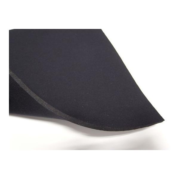 ウェットスーツ生地 黒 両面ジャージ 厚さ約3.5mm 28cm×20cm