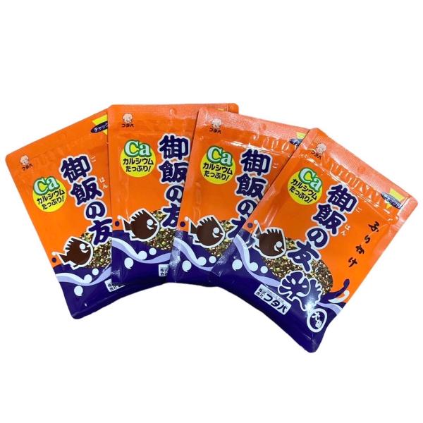 フタバ 御飯の友 大袋 44ｇ×４袋 ふりかけ チャック付 カルシウムたっぷり 朝食 お弁当