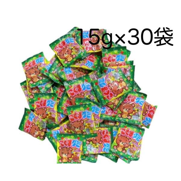 お子様・女性に特に人気の可愛らしい小熊形をしたカラフルなグミです。グミの色は全部で4色、ランダムにアソートされています。