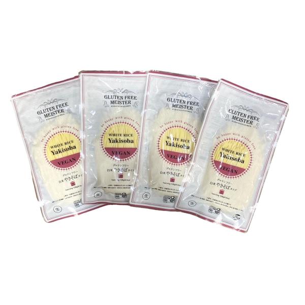 国内産（愛知県産）の米粉を使用して作ったグルテンフリーやきそばです。モチモチ食感で食べごたえのあるやきそばです。＜おいしい食べ方＞(1)多めの沸騰したお湯に、めんを入れてください。(2)やきそばの茹で時間は約4分が目安です。(3)めんが茹で...