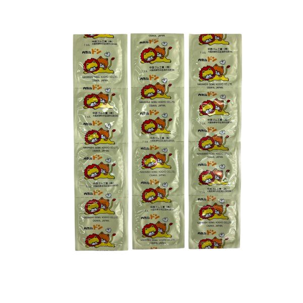 ●男性向け避妊用コンドーム【サイズ】Lサイズ（40mm）【素　材】ラテックス製【生　産】日本製【形　状】スタンダード（ジェル付）【カラー】ホワイト【特　徴】ストロベリーの香り付き　　　　　JIS規格適合品