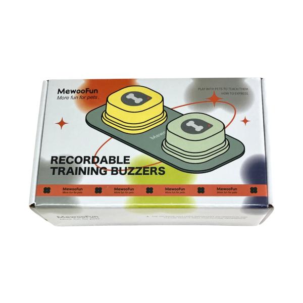 メッセージや命令を録音し、犬を反復トレーニングして、自分の気持ちを表現する方法を教えることができます。強力な接着力を持つベルクロで、ボタンが床やマット上で滑るのを防ぎます。 【コミュニケーションを容易にする】声を録音するボタンで、飼い主とペ...