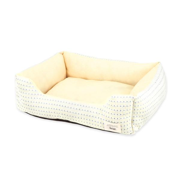 ペットプロジャパン Homey クールニットスクエアベッド M オフホワイト