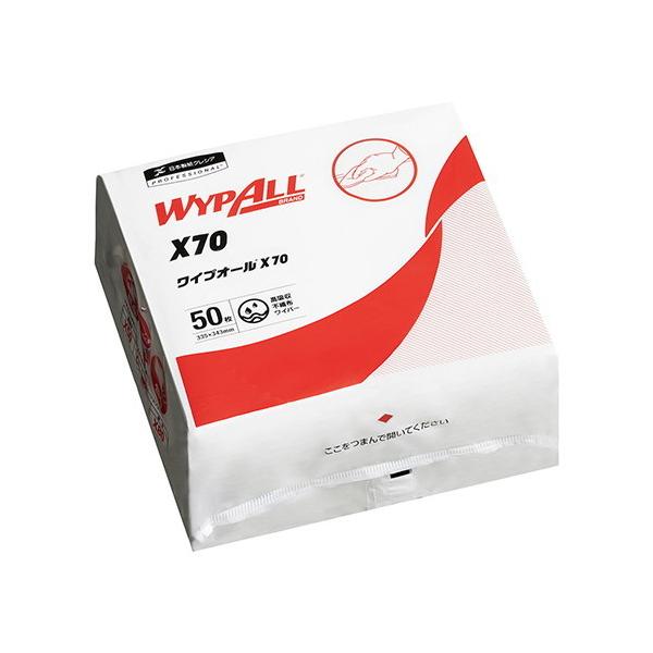他サイト： クレシア　ワイプオール 4つ折り 335×343mm 1袋（50枚入）　60570　4901750603700の商品画像