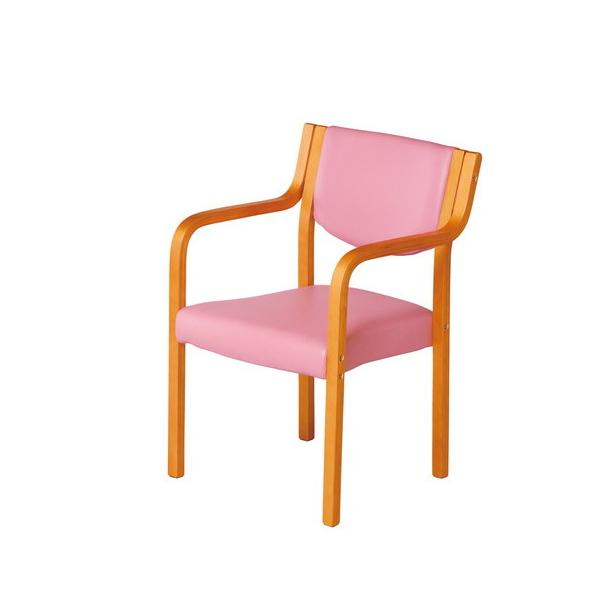 ●座はウェービングテープを使用しており、クッション性に優れています。●幅51cmのコンパクト設計です。●ホルムアルデヒドの放散量を少ない材料を使用しています。●色（フレーム／座面）：ナチュラル/ピンク●材質：フレーム／成型合板（ポリウレタン...