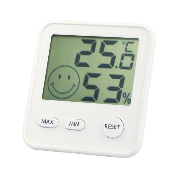 フェイスアイコンでお部屋の快適と不快をお知らせします。○卓上・壁掛け(背面マグネット付)兼用○温度・湿度計○フェイスアイコン(快適・不快)■本体(約85×90×20mm)×1■材質:ABS■箱サイズ:約148×120×25mm【用途】引出物...