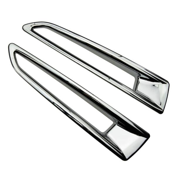 トヨタ タンク ルーミー M900A M910A リアリフレクター ガーニッシュ リング リア フォグカバー クローム メッキ@