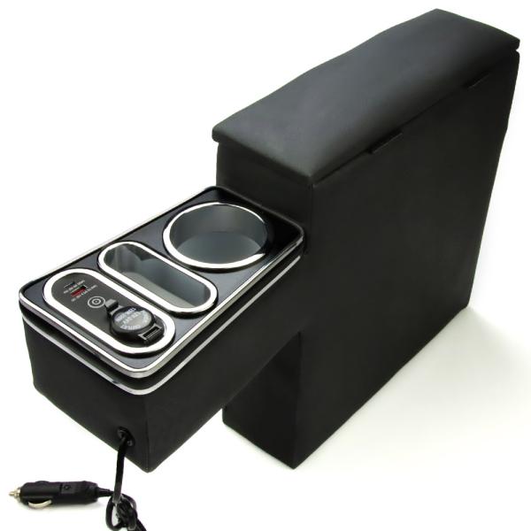 【専用設計】スズキ スペーシア ベース MK33V コンソールボックス アームレスト Type-C QC3.0 USBポート 収納ボックス@@