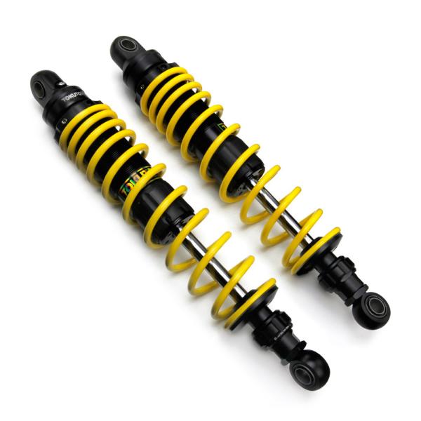 スポーツスター　リアショック 特注 ライブディオZX AF34 AF35 リアショック310mm黒 メッキ 5