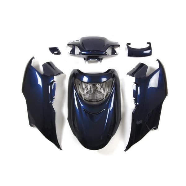 ホンダ（HONDA） スペイシー100(JF13) ブルー 外装カウル 6点セット と
