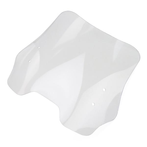 商品仕様：■状態：社外新品　未使用■厚さ5mm耐衝撃に強いポリカーボネート製スクリーンで、サイズは縦長35cm、横幅は39.5cm。■2枚目の写真は出品商品となり、3〜6枚目からの写真はスクリーンのサイズや取付例の確認画像。■出荷部品はバラ...