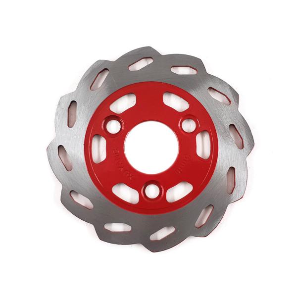 YAMAHA（ヤマハ） JOG/BW'S/アクシス90用 赤花形フロント ブレーキ