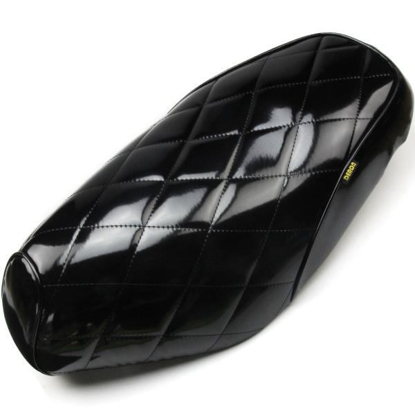 スズキ アドレスV125/G用 ダイヤカット 黒 エナメル シート本体 スズキ アドレスV125/G用 ダイヤカット 黒 エナメル シート本体