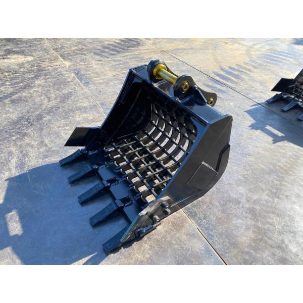 新品 スケルトンバケット ふるい バケツ 0.2m3 横ピン 重機 ユンボ ショベル バックホー 建設用 解体工事 ID:OBSW004