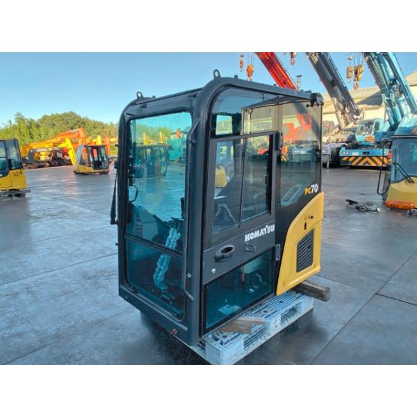 油圧ショベル用 キャビン ユンボ バックホー コマツ PC70 運転席 ASSY