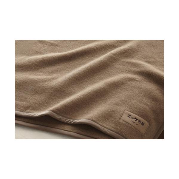 ニッケ キャメル100% 毛布 シングル 140×200cm CAML30404 日本製