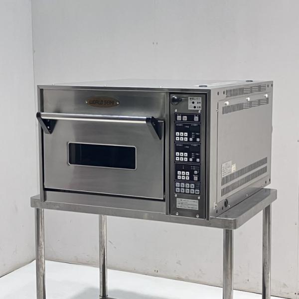 ワールド精機 ミックベーカーミニデッキオーブン WEE-11T-P 中古 4ヶ月保証 2022年製 単相200V 幅730x奥行905 厨房【無限堂東京町田店】