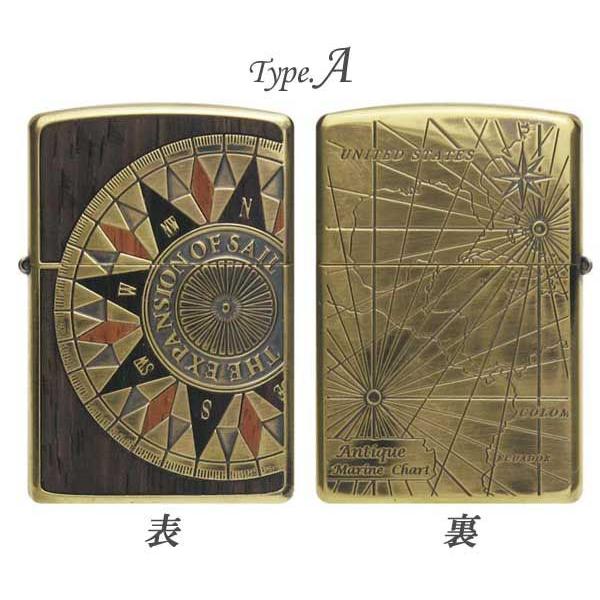 ZIPPO 絶 版 Zippo アンティークマリンチャート A : TOKYO-BRAND 