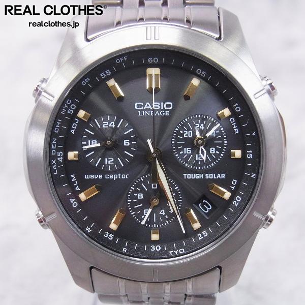 CASIO カシオ 腕時計 LINEAGE 両局対応電波時計 ソーラー LIW CASIO カシオ 腕時計 LINEAGE 両局対応電波時計 ソーラー LIW