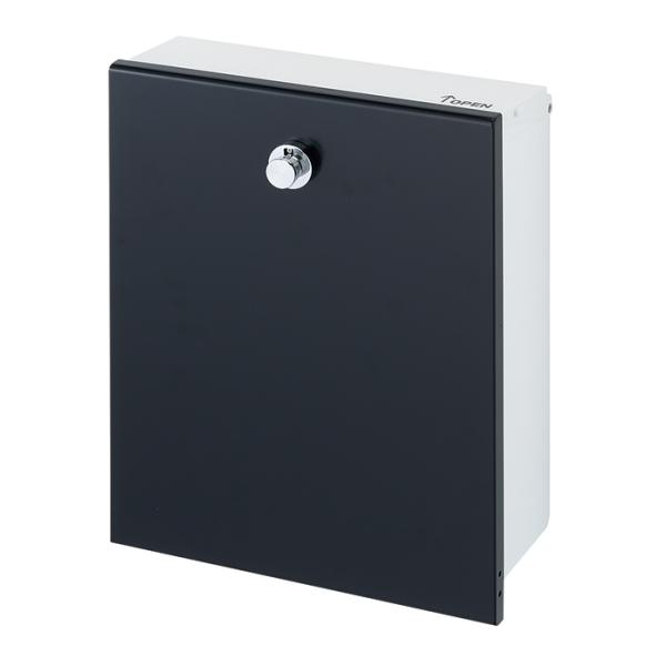 全6色からお選び頂ける縦型ポストです。防犯性に優れたダイヤル錠仕様です。