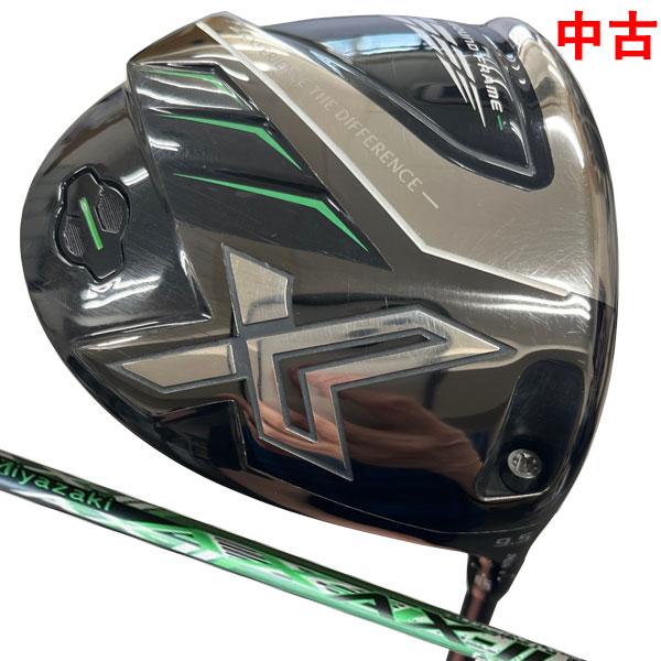 ほぼ未使用 ゼクシオX-eks-エックス ドライバー Miyazaki AX-2 XXIO X 中古 ゼクシオエックス ドライバー 9.5S Miyazaki AX-2