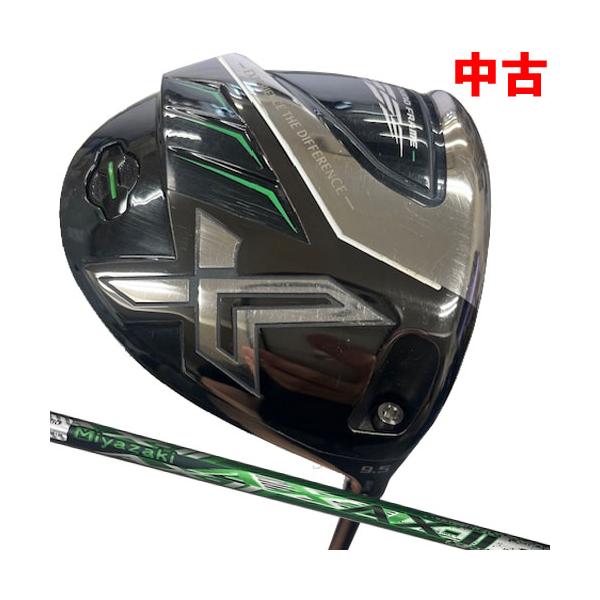 XXIO - ゼクシオ エックスXXIO X-eks-9.5 Miyazaki AX-Ⅱ(S) XXIO X 中古 ゼクシオエックス ドライバー 9.5S Miyazaki AX-2