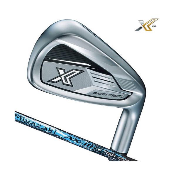 ゼクシオ X-アイアンセット 5本(6-P) Miyazaki AX-3 S XXIO X ゼクシオエックス アイアンセット 5本(#6〜9、PW