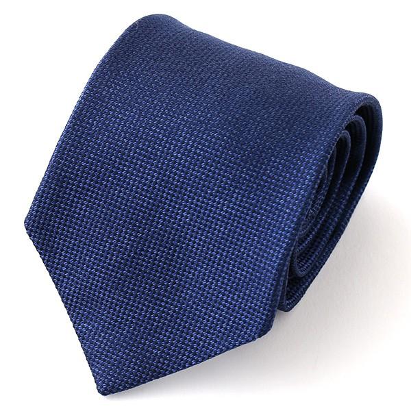 Franco Spada（フランコスパダ） ネクタイ 無地 ブルー ネイビー 青色