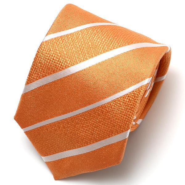 ストライプネクタイ メンズ オシャレ ビジネス オレンジ 橙色 みかん色 男性 紳士 レギュラータイ スーツ ブランド Fra0044j01a01 東京ヒマワリ 通販 Yahoo ショッピング