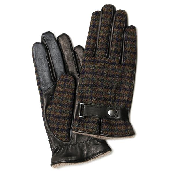 HARRIS TWEED（ハリスツイード） 手袋 メンズ スマホ対応 カシミヤ