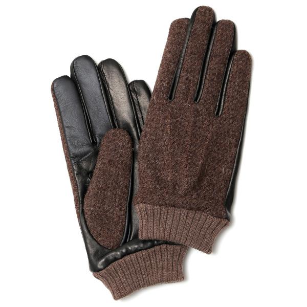 HARRIS TWEED（ハリスツイード） 手袋 メンズ タッチパネル スマホ対応