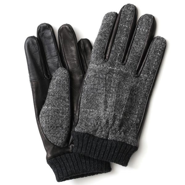 HARRIS TWEED（ハリスツイード） 手袋 メンズ タッチパネル スマホ対応