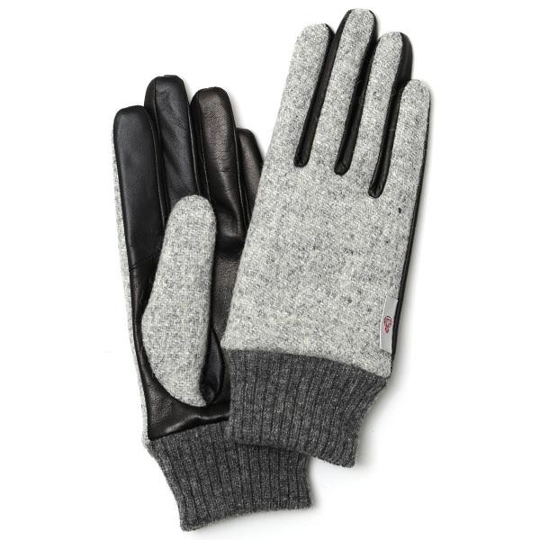 ハリスツイード 手袋 レディース スマホ対応 ライトグレーグレー グレイ 灰色 ねずみ色 Harris Tweed 日本製 革 女性 カシミヤ Kro0099c08 東京ヒマワリ 通販 Yahoo ショッピング