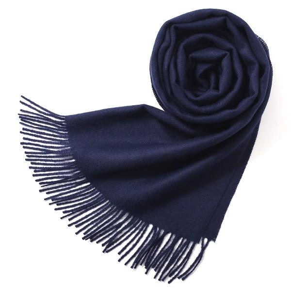 マフラー メンズ レディース ストール 無地 柄 ブルー ネイビー 青色 ブランド ベビー アルパカ 100 大判 Sil0002e26a01 東京ヒマワリ 通販 Yahoo ショッピング