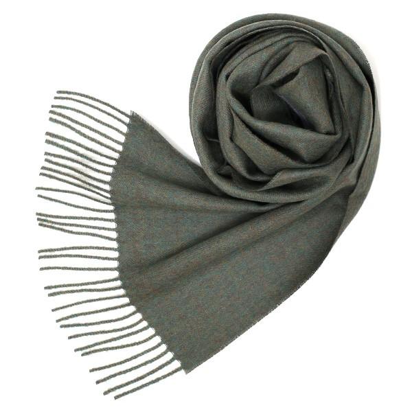 ストール メンズ レディース マフラー チェック グリーン カーキ 緑色 ブランド 無地 シンプル 柄 アルパカ Sil0003g06a01 東京ヒマワリ 通販 Yahoo ショッピング