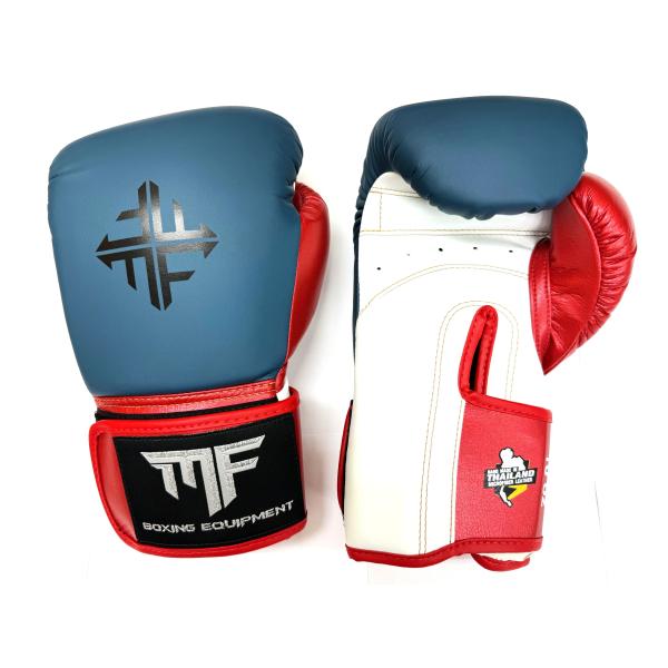 残僅か特価　新品　MF グローブ 8oz ネイビー　エムエフ　日本製グローブ仕様 MF エムエフ 8oz ボクシンググローブ マイクロファイバー製 マジック