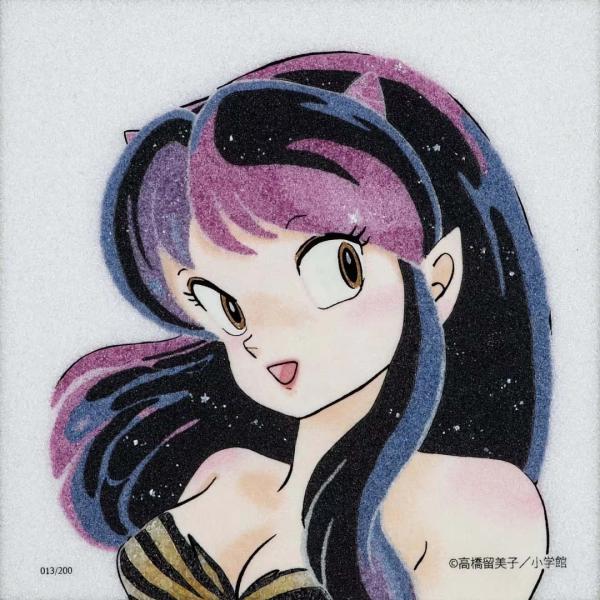 ジュエリー 絵画 るーみっくわーるど うる星やつら A 大 高橋留美子 宝石絵画 小学館 サンデー ラム メッセージ入り 保証書 シリアルナンバー HUS2711