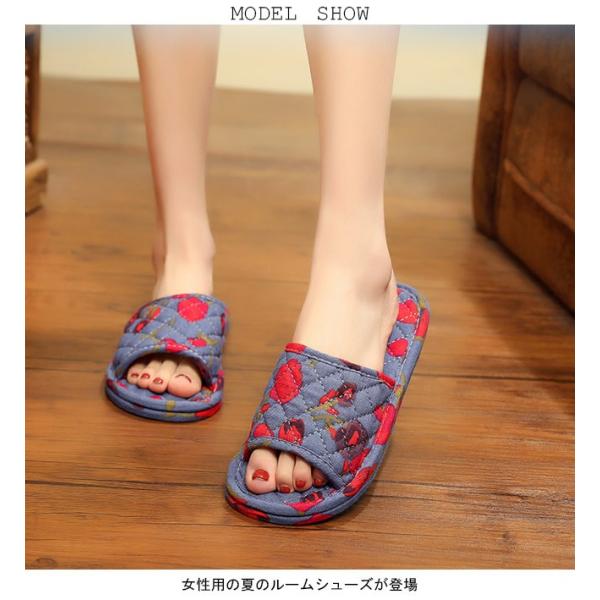 ルームシューズ レディース スリッパ 花柄 室内履き 女性用 室内靴 オールシーズン シューズ 夏 靴 ぺったんこ レトロ Buyee Buyee Japanese Proxy Service Buy From Japan Bot Online