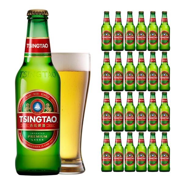 ビール 中国 青島ビール 瓶 330ml 24本 池光エンタープライズ 送料無料