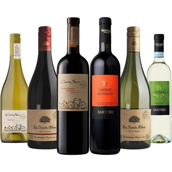 自然派 オーガニックワイン 入門編 赤ワイン白ワイン 6本セット