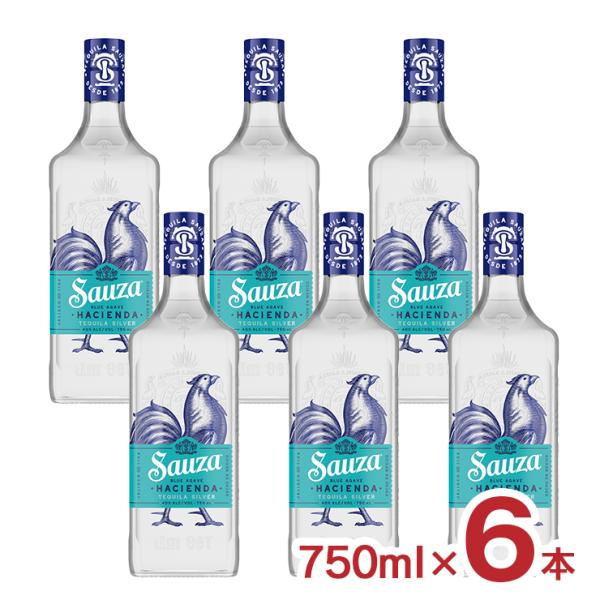 商品名：テキーラ サウザ シルバー 750ml内容量：750ml×6本原産国：メキシコアルコール度数：40％商品コメント：1873年に創業されたサウザ社で作られているテキーラ。フレッシュな香りとピュアな口当たりで好評のシルバーはメキシコでも...