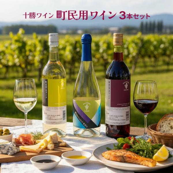 日本ワイン　北海道ワイン5本セット￼ ワイン 日本ワイン 北海道ワイン 十勝ワイン 町民用 赤 白