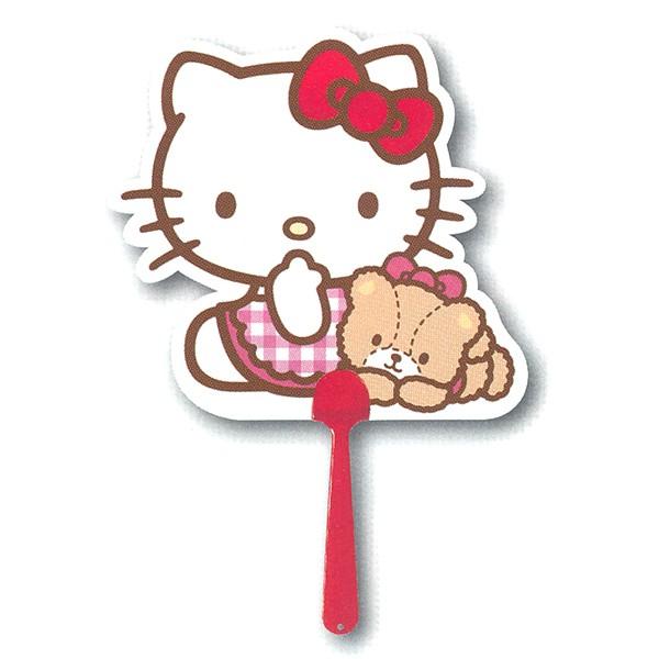 レトロ　ハローキティハイビスカス大判うちわ3枚セット レトロ ハローキティハイビスカス大判うちわ3枚セット 楽天市場