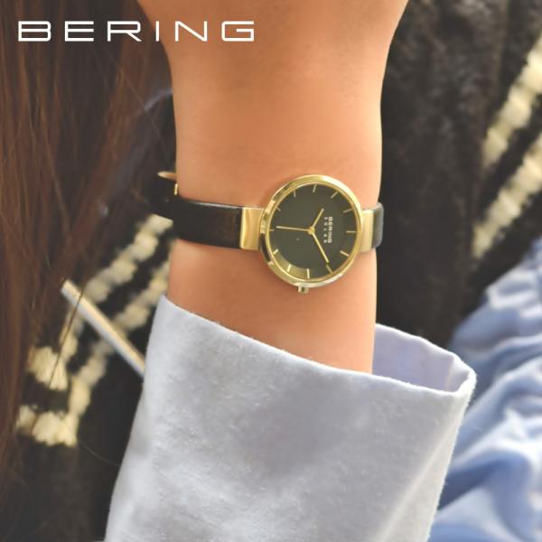 【美品】BERING ベーリング ソーラー時計 レディース neel_14627-265-j