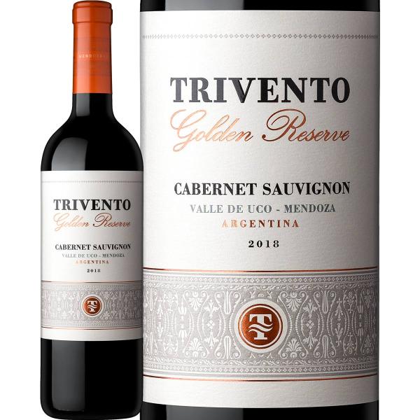 トリヴェント・ゴールデン・リザーブ・カベルネ・ソーヴィニョン 2018 アルゼンチン メンドーサ 赤ワイン 辛口 750ml